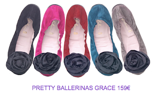 Pretty Ballerinas Grace flor empeine